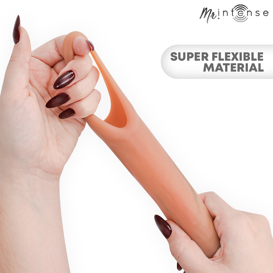 MR INTENSE - ARNOLD M ULTRA-REALISTIC VIBRATING PENIS SLEEVE 14.5 CM -Ø- 4 CM