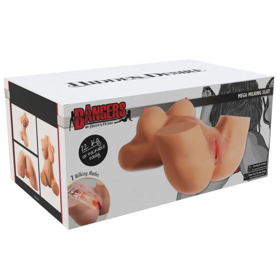 DESEO OCULTO - TORSO MASTURBADOR FEMENINO MEGA ZORRA DE 22 KG