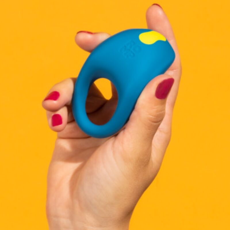 ROMP - ANNEAU PÉNIEN EN SILICONE JUKE AVEC VIBREUR STIMULATEUR CLITORIDIEN