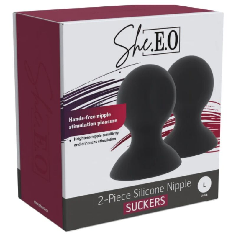 SHE.E.O - SILICONE NIPPLE SUCTION CUPS