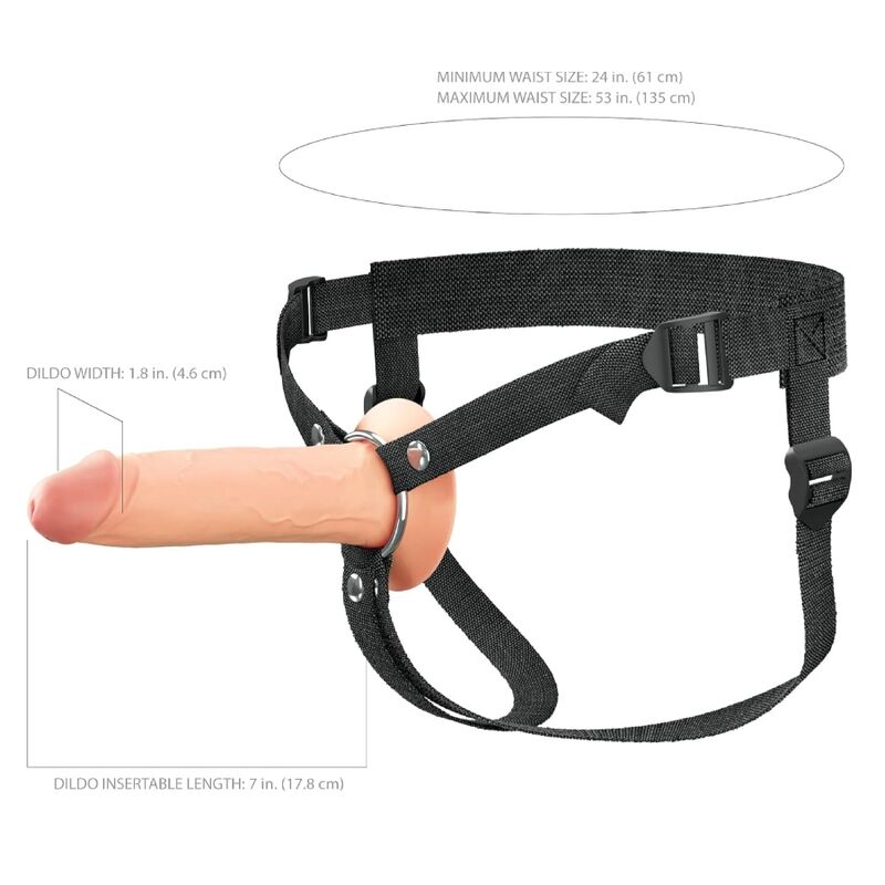 FANTASY X-TENSIONS ELITE - GODEMICHET PÉNÉTRABLE EN SILICONE DE 20,3 CM