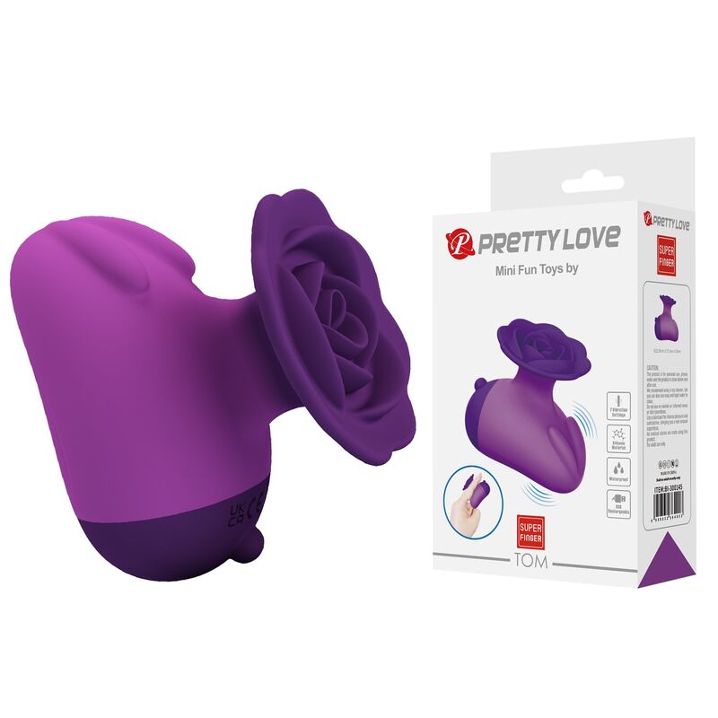 PRETTY LOVE - STIMULATEUR CLITORIDIEN RECHARGEABLE 7 MODES VIOLET