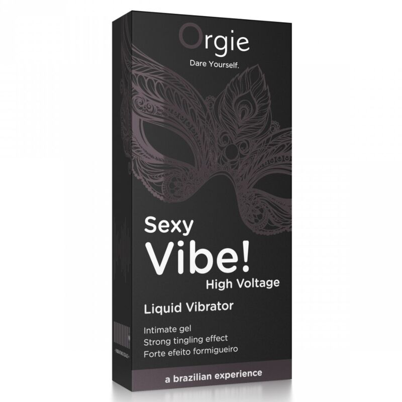 ORGIE - SEXY VIBE! HIGH VOLTAGE EXTRA STRONG LIQUID VIBRATOR 15 ML