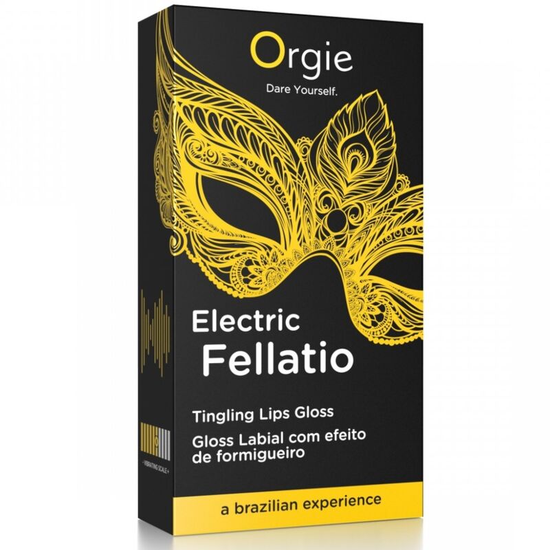 ORGIE - ELECTRIC FELLATIO VIBRATING TINGLING LIP GLOSS 10 ML