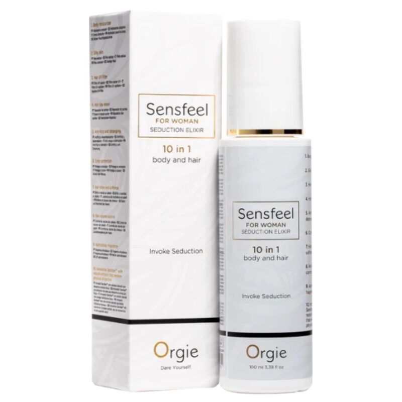 ORGIE - SENSFEEL FOR WOMAN SEDUCTION ELIXIR 10 IN 1 BODY AND HAIR 100 ML