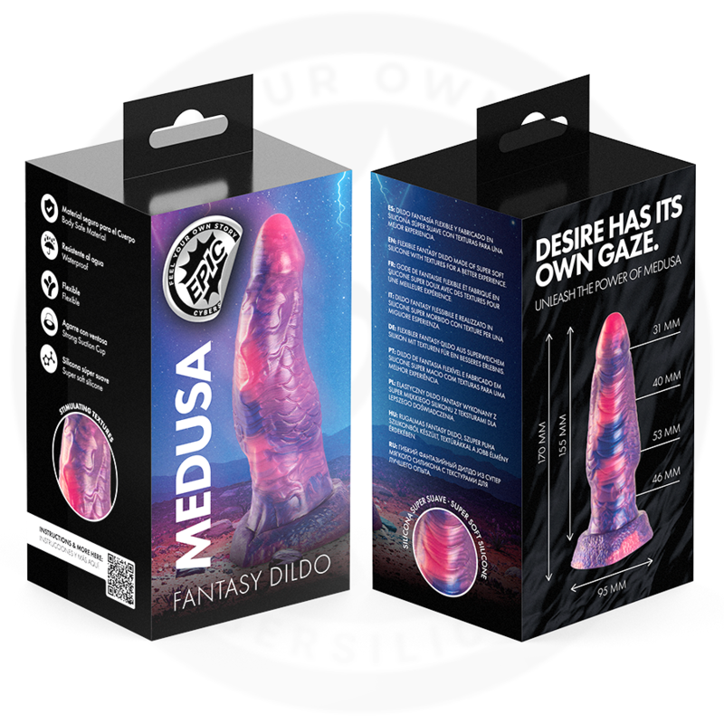 EPIC - MÉDUSE DILDO PLISIR PÉTRIFIANT