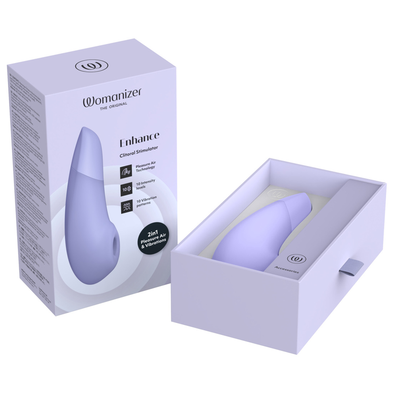 WOMANIZER - ESTIMULADOR CLITORIDIANO ENHANCE LILA