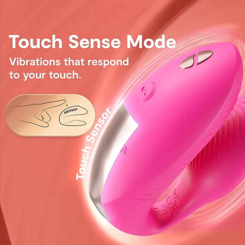 WE-VIBE - CHORUS PRO PREMIUM COUPLES VIBRATOR ELECTRIC PINK