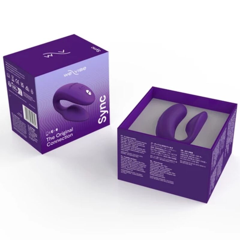 WE-VIBE - VIBRADOR AJUSTABLE PARA PAREJAS SYNC 2 MORADO
