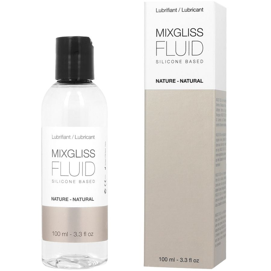 MIXGLISS - LUBRICANTE DE BASE DE SILICONA NATURAL 100ML