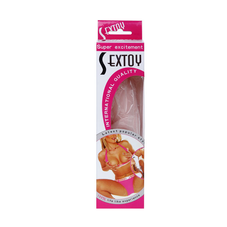 BAILE - GODEMICHET EN SILICONE TOUCHER PEAU RÉALISTE 19 CM COULEUR ALÉATOIRE DE LA BOÎTE