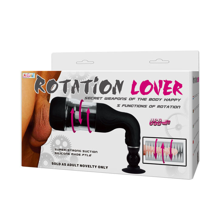 BAILE - MASTURBATEUR AUTOMATIQUE AVEC SUPPORT ET ROTATION