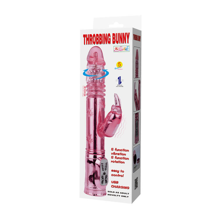 BAILE - LAPIN ROSE PULSANT RAMPANT ROTATIF