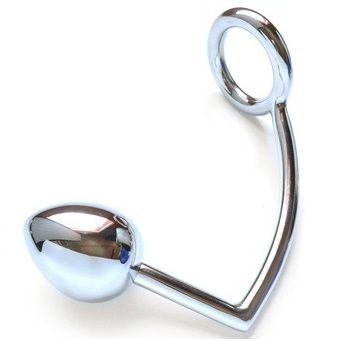 METAL HARD - ANILLO CON GANCHO ANAL 50 MM