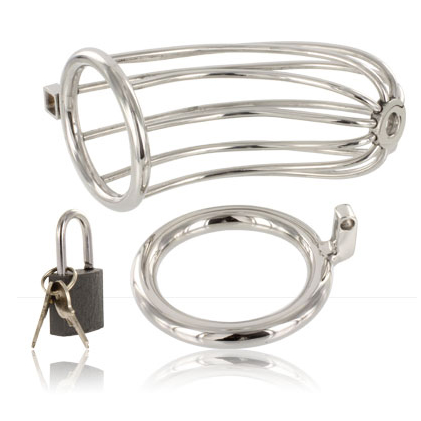 METAL HARD - JAULA DE CASTIDAD PARA AVES