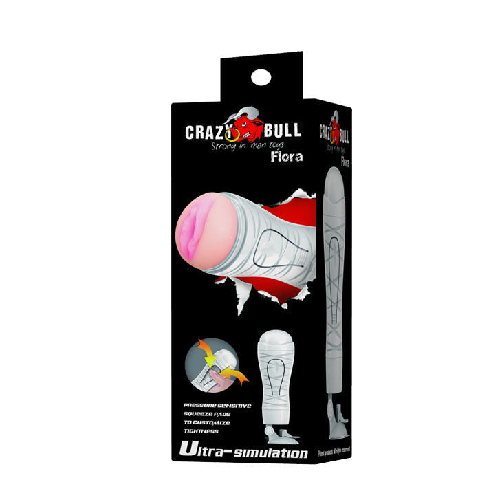 CRAZY BULL - FLORA VAGINA AVEC BASE MASTURBATRICE