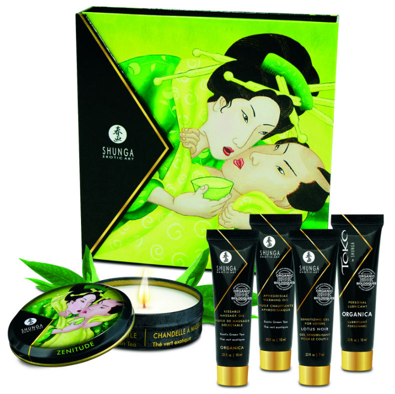SHUNGA - KIT THÉ VERT BIO GEISHA SECRÈTE