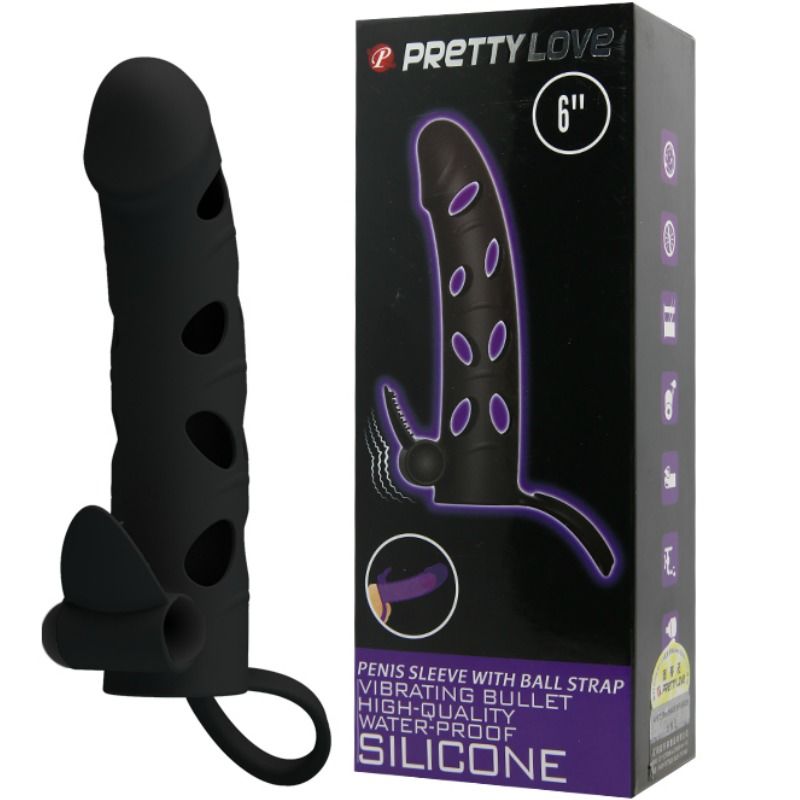 PRETTY LOVE - GAINE VIBRANTE EN SILICONE 15,2 CM