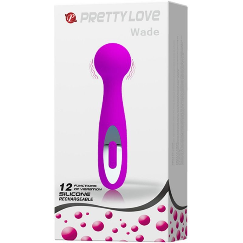 PRETTY LOVE - MASSEUR RECHARGEABLE WADE 12 FONCTIONS