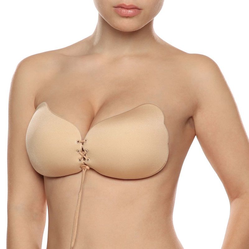 BYE-BRA - LACE-IT ENHANCEMENT PUSH-UP COLOR BEIGE COPA C