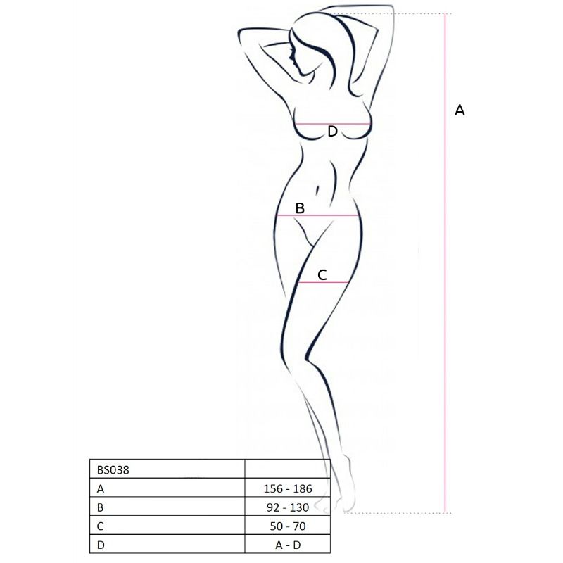 PASSION - FEMME BS038 JUSTAUCORPS ROUGE TAILLE UNIQUE