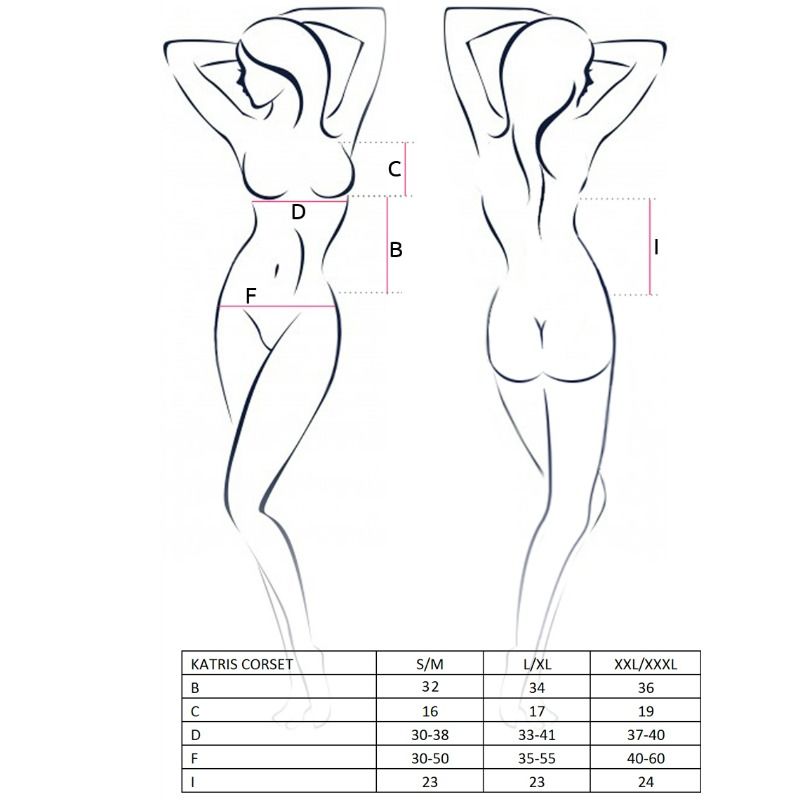 PASSION - CORSET PARA MUJER KATRISS