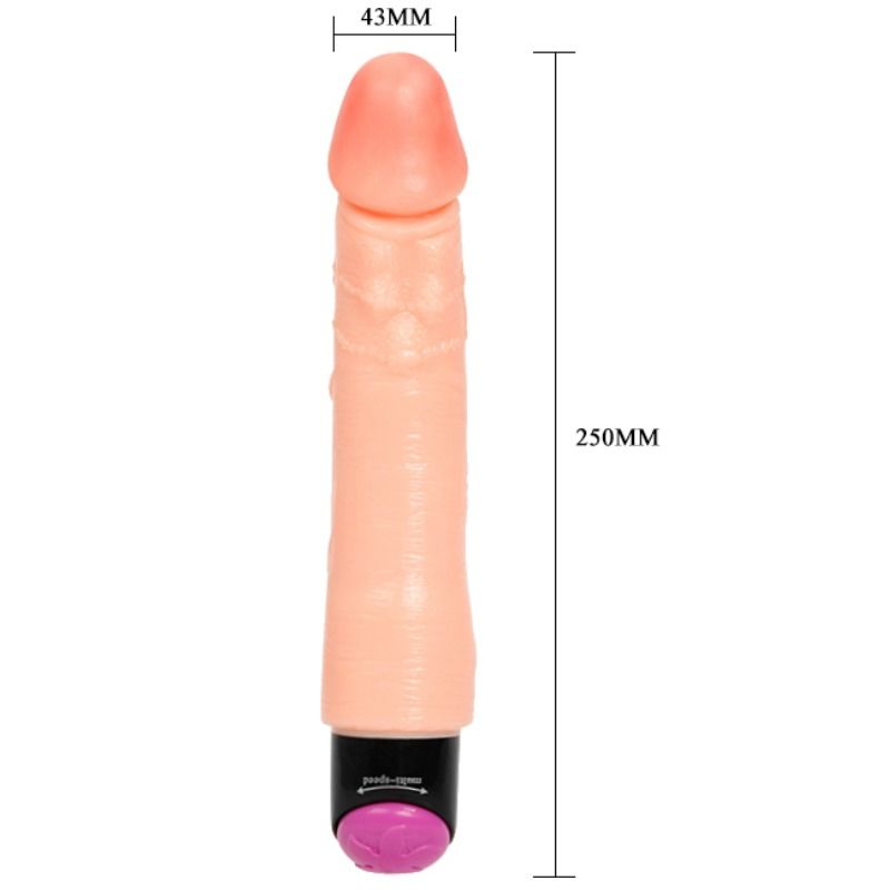 BAILE - VIBREUR RÉALISTE FLEXIBLE 25 CM