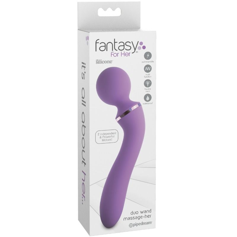 FANTASY FOR HER - MASAJEADOR DUO WAND ELLA