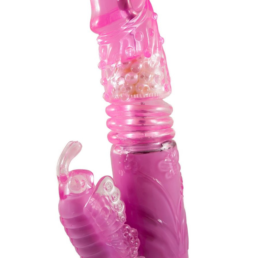 BAILE - PARTENAIRE DE VOYAGE ROTATEUR LAPIN ROSE HAUT ET BAS