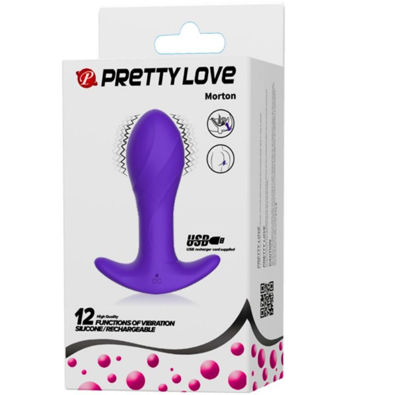 PRETTY LOVE - VIBRADOR ANAL LILAC