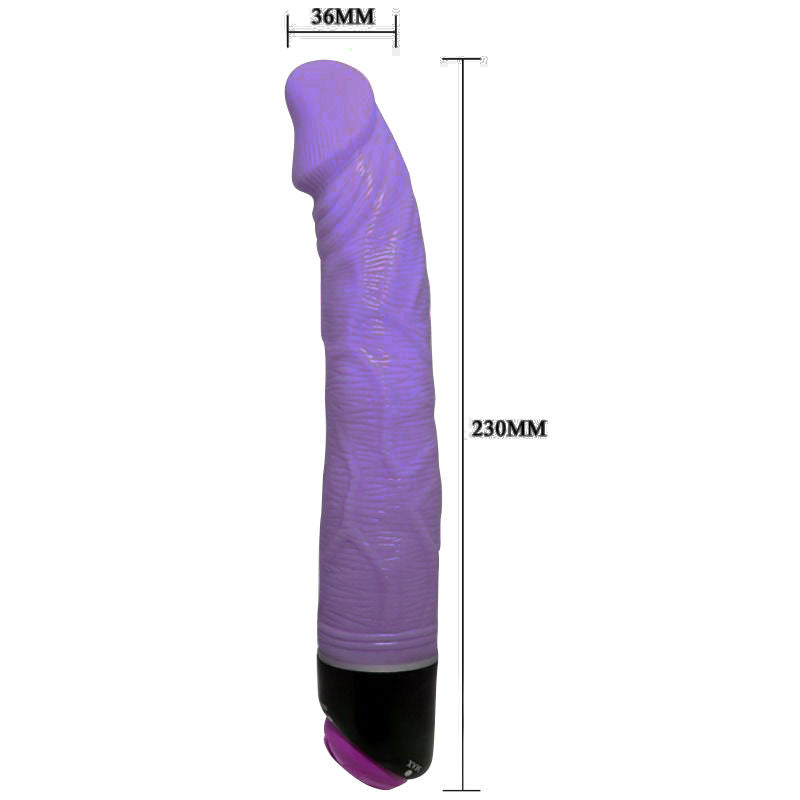 BAILE - VIBRADOR REALISTA ADOUR CLUB 23 CM LILA