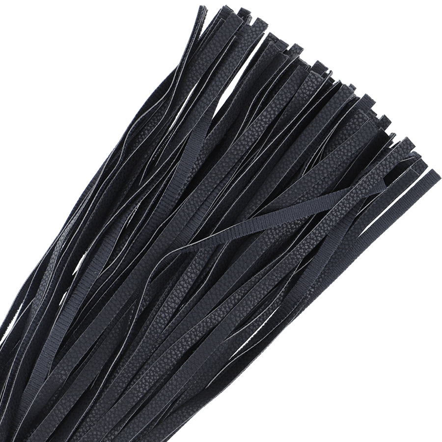 OSCURIDAD - LÁTIGO DE BONDAGE NEGRO 42CM CUERO