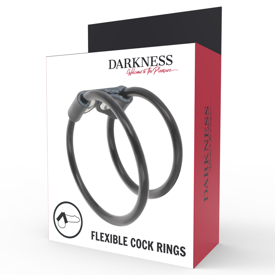 DARKNESS - ANILLO PENEANO DOBLE FLEXIBLE