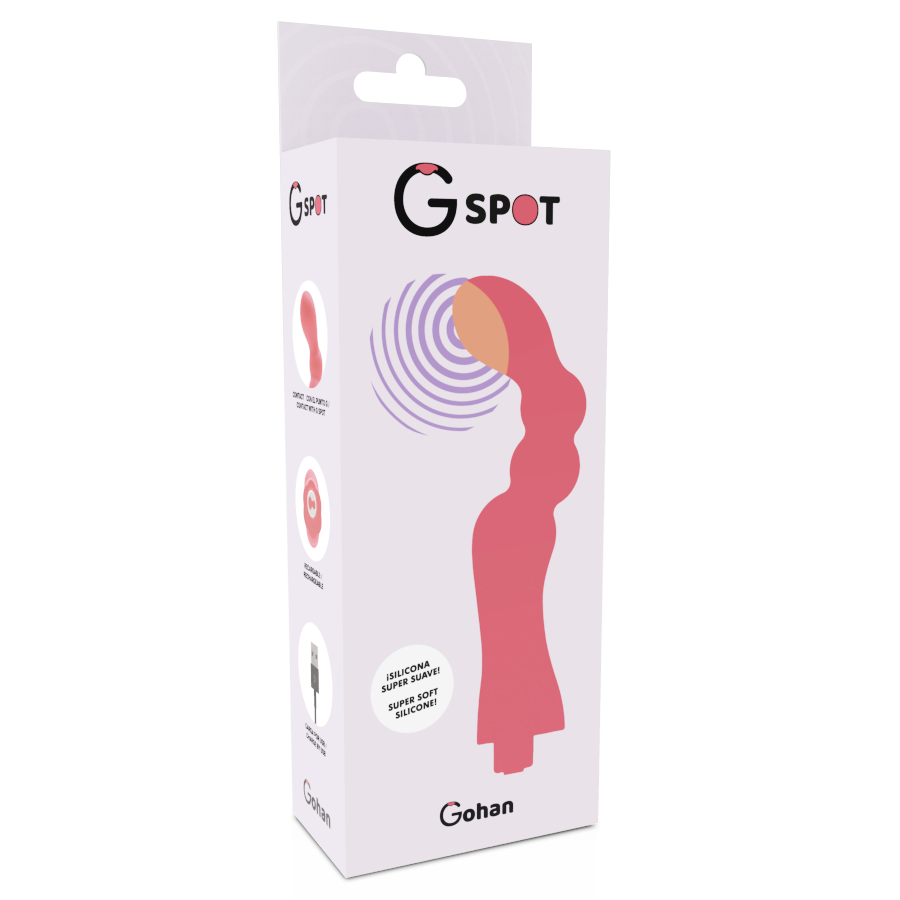 G-SPOT - VIBRADOR GOHAH LUZ ROJA