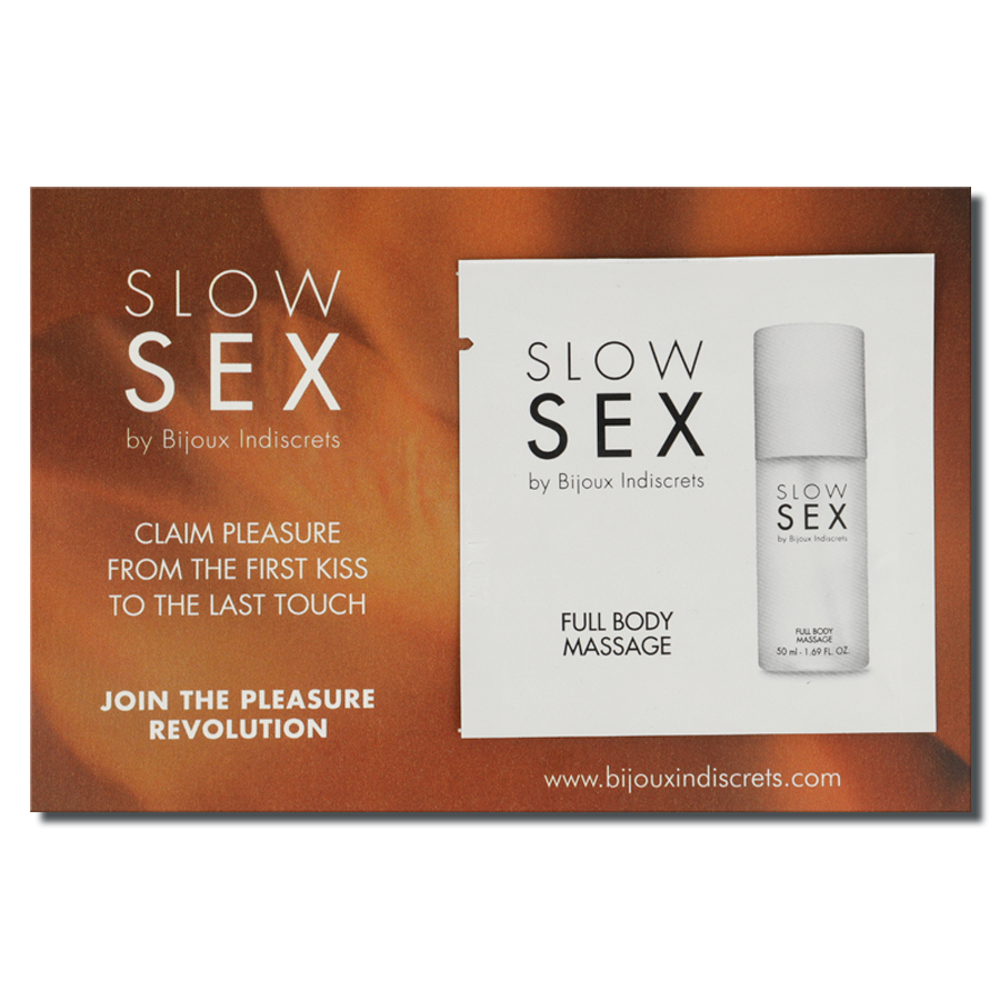 BIJOUX INDISCRETS - SLOW SEX FULL BODY MASSAGE MASSAGE GEL 2 ML