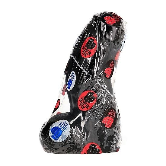 TOUT NOIR - PÉNIS RÉALISTE NOIR 17 CM