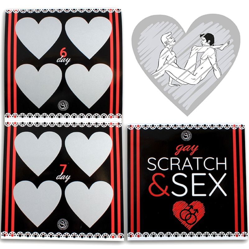 SECRETPLAY - JUEGO DE RASCAR Y SEXO PARA PAREJAS GAYS (ES/EN/FR/PT/DE)