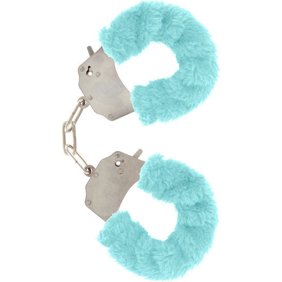 TOYJOY - MENOTTES ESPIÈGLES EN FOURRURE BLEUES