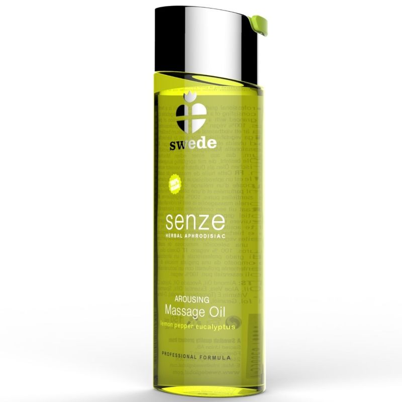SUÉDOIS - HUILE DE MASSAGE APHRODISIAQUE À BASE DE PLANTES STIMULANTE 150 ML