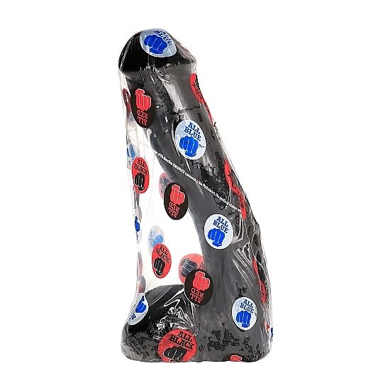 TOUT NOIR - PÉNIS ANAL RÉALISTE 23 CM
