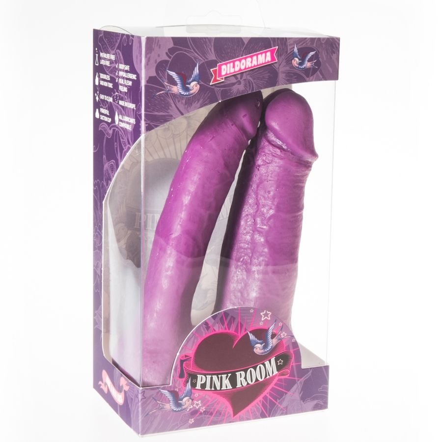HABITACIÓN ROSA - DILDO REALISTA ARTHUS MORADO 17CM/15.5CM