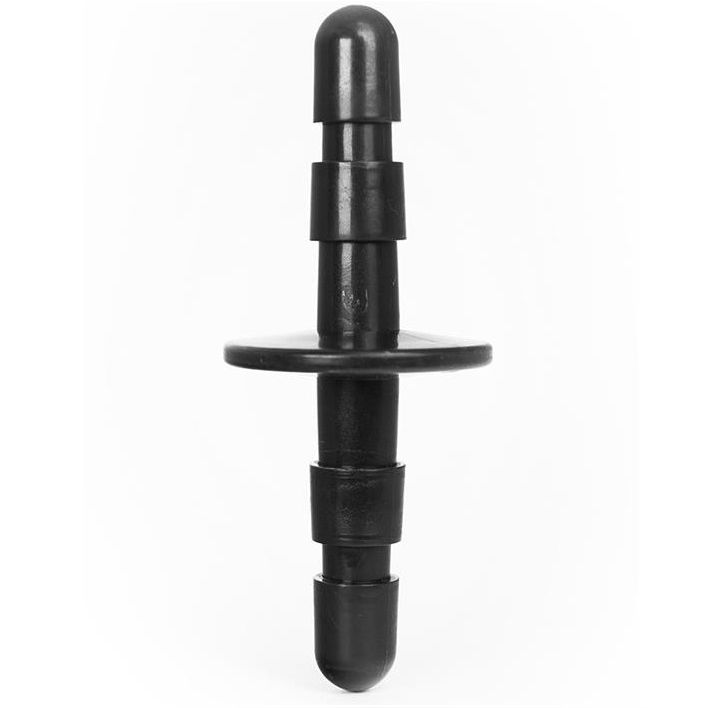 SISTEMA HUNG - ENCHUFE DOBLE COLOR NEGRO