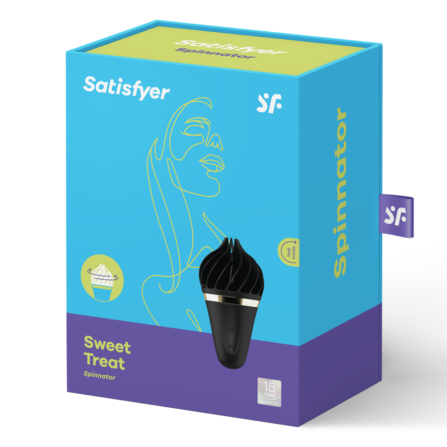 SATISFYER - SWEET TREAT SPINNATOR BROWN &