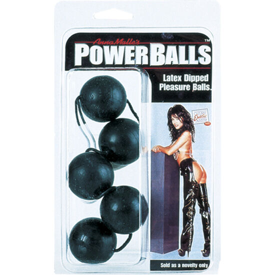 CALEXOTICS - BOULES ANALES NOIRES POWER