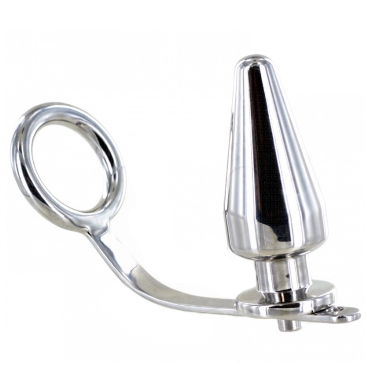 METAL HARD - ANNEAU EN ACIER AVEC PLUG ANAL 45 X 45 MM