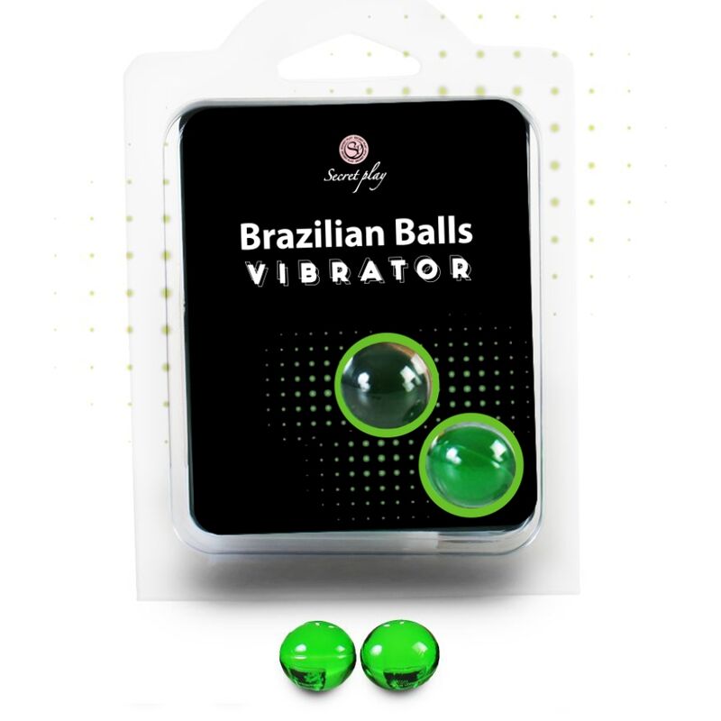 SECRETPLAY - KIT DE 2 BOULES BRÉSILIENNES CHOC