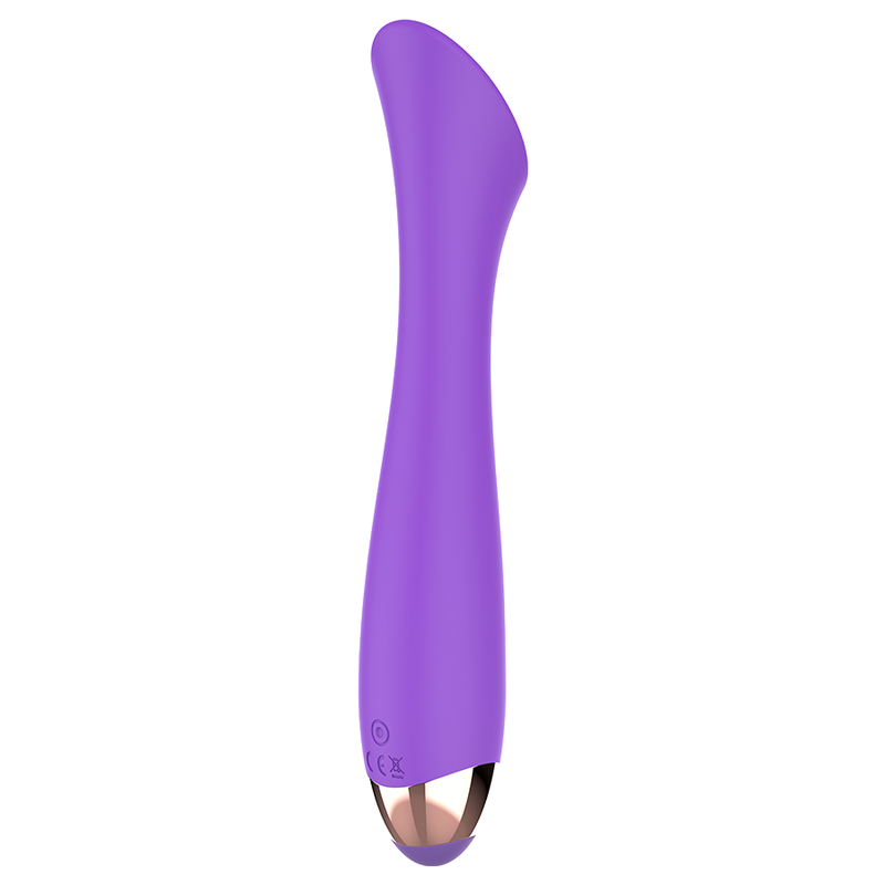 WOMANVIBE - VIBREUR RECHARGEABLE EN SILICONE À POINTE MANDY "K"