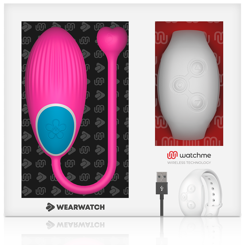WEARWATCH - HUEVO DE CONTROL REMOTO WATCHME TECHNOLOGY FUCSIA / NIVEO