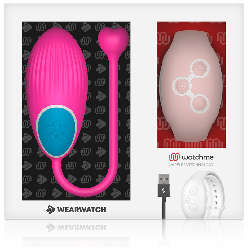 WEARWATCH - ŒUF TÉLÉCOMMANDÉ FUCHSIA / ROSE WATCHME TECHNOLOGY