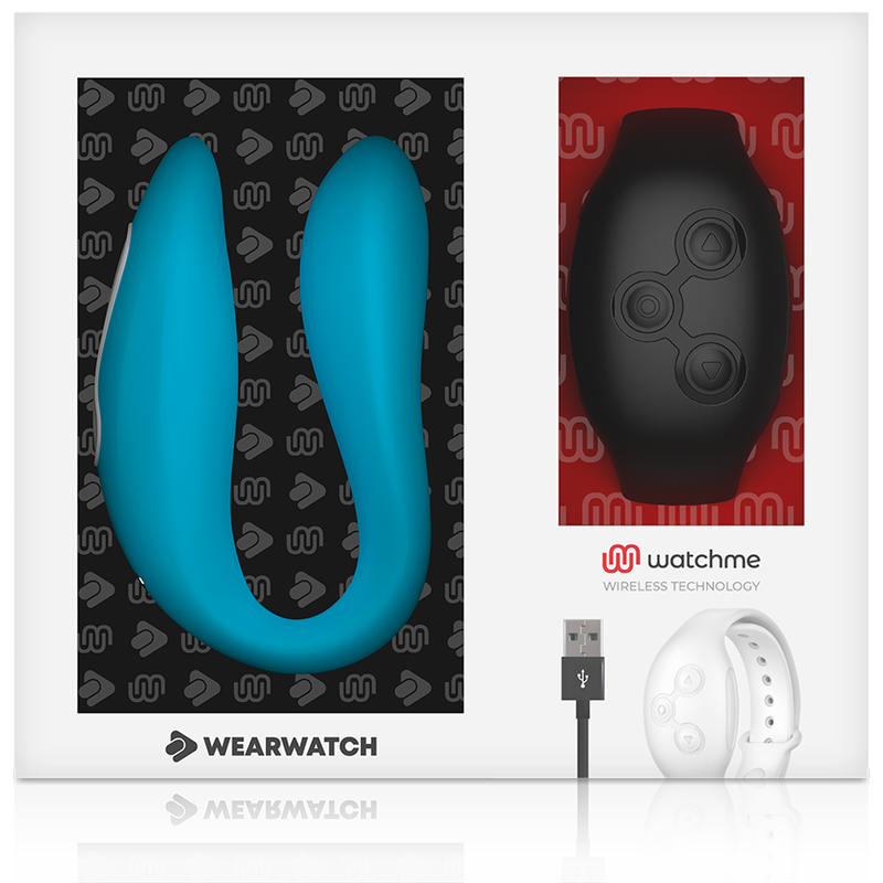 WEARWATCH - VIBRATEUR DOUBLE TECHNOLOGIE WATCHME INDIGO / JET